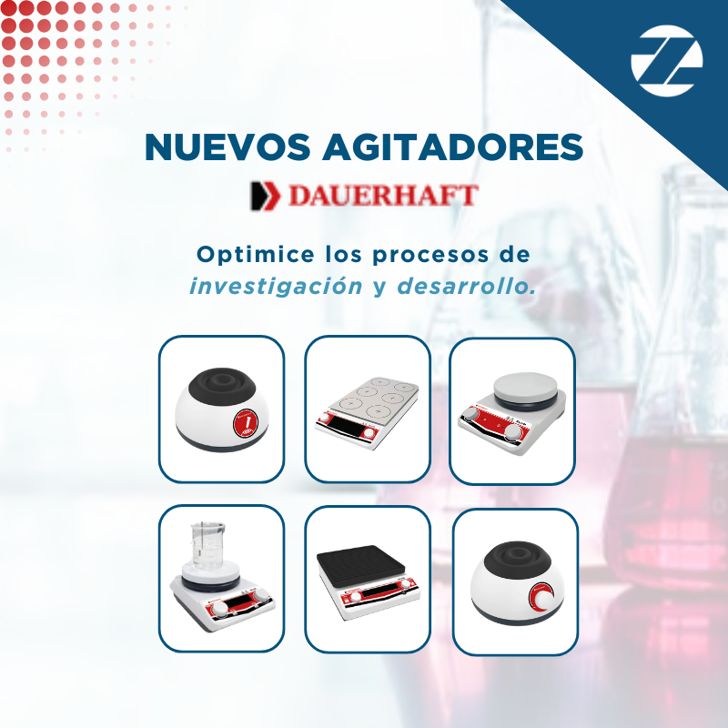 Nuevos agitadores Dauerhaft. Optimice los procesos de investigación y desarrollo.